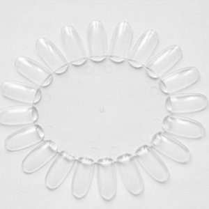  10PC nail art display clear transparent Ongles tip Beauty