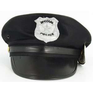  Party Supplies hat black policeman Toys & Games