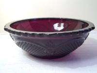 Avon The 1876 Cape Cod Collection RUBY RED serving bowl NIB SANDWICH 