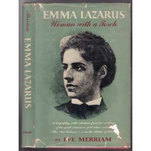  EMMA LAZARUS. Woman with a torch Eve. Merriam Books