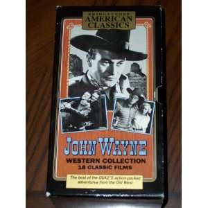   Western Collection 18 Classic Films [VHS]: John Wayne: Movies & TV