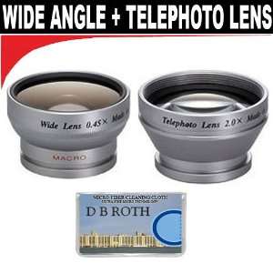 Digital Telephoto Professional Series Lens + 0.45x Digital Wide Angle 