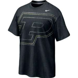   Nike Black Heather Big Time Tri Blend T Shirt