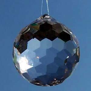  Faceted Round Crystal Prisms (1 1/4)   1pc. Everything 