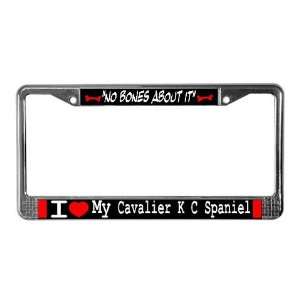   King Charles Spaniel Cool License Plate Frame by CafePress: Automotive