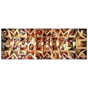 Sistine Chapel, M. A. Buonarroti (1000 pc panoramic puzzle 