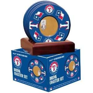  Texas Rangers Texas Rangers Dirt Coaster Set   MLB 