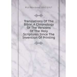 Translations Of The Bible, A Chronology Of The Versions Of 