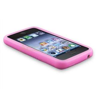 Silicone Gel Soft Case+2 Rubber TPU Skin Cover for iPhone 3G 3GS 