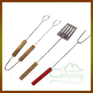 Practical Camping Grill Rack BBQ Clip Folder Grill Fish Meat Hinged 