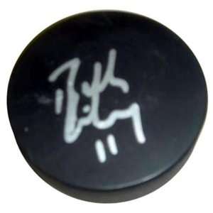 Bill Lindsay Autographed Hockey Puck
