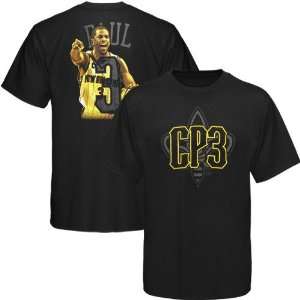 New Orleans Hornets #3 Chris Paul Black Notorious T shirt:  