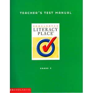   Teachers Test Manual, Grade 3 (9780439117265) Scholastic Inc Books