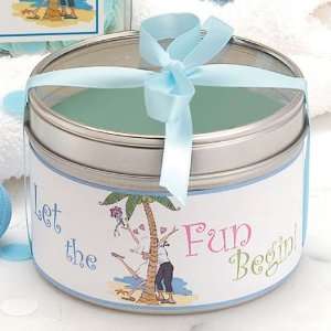  Let the Fun Begin Travel Candle (9 Ounces) Everything 