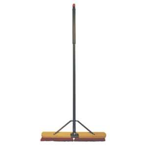 Push Broom with Comfort Grip Handle