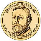 2012 P D S BU Benjamin Harrison Dollar Coin Set(PRE SALE)  