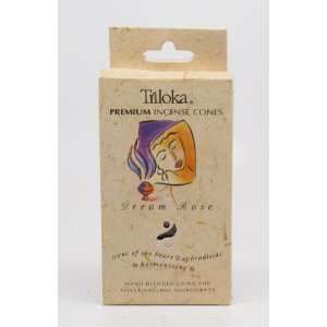  Dream Rose   Triloka Premium Cone Incense Beauty