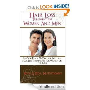 Natural Hair Loss Treatment: Women And Men: Rudy Silva:  