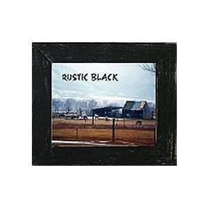  Rustic Black 4x6 Narrow(1.5) Barnwood Picture Frame 