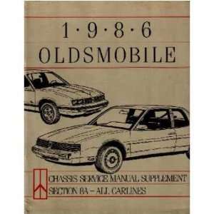   1986 OLDSMOBILE Electrical Troubleshooting Service Manual Automotive