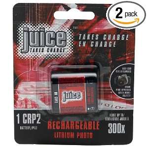  Juice CRP2 Rechargeable Photo Lithium Battery (Pack of 2 