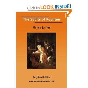  The Spoils of Poynton (9781425084578) Henry James Books