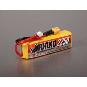  Rhino 2250mAh 4S 14.8v 40C LiPo Battery Toys & Games