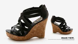 Free Shipping! Womens Wedge Platform Heel Sandals Shoes  