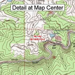   Map   Elk City, Idaho (Folded/Waterproof)