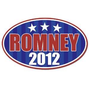   (Mitt) Romney 2012 Stars Stripes Election Sticker 