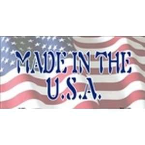  American Flag (Made In The USA) License Plate Plates Tags 