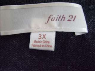  Stylish Trendy Shirts Blouses Tops Size 3X 22 24 FAITH 21  