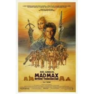Mad Max Beyond Thunderdome Original 27x41 Single Sided Movie Poster 