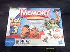 TOY STORY 3 MEMORY GAME Woody Buzz Lightyear DISNEY PIXAR Hasbro NEW 