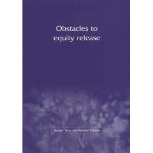   to Equity Release (9781859355237) Rachel Terry, Richard Gibson Books