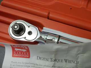 brand new digital torque wrench w 1 2 inch drive by griot s garage