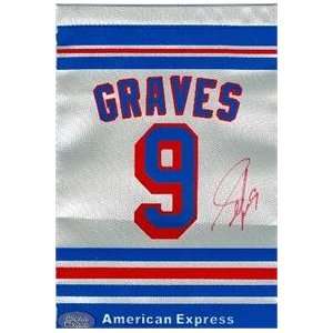 Adam Graves autographed Adam Graves Night Banner (New York Rangers 