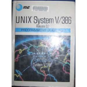  Unix System V/386 Release 3.2 Programmers Guide 