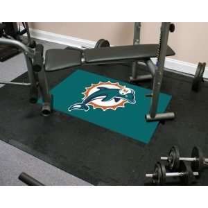 Miami Dolphins Team Fitness Tiles 