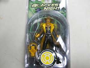 Sinestro Corps Scarecrow Blackest Night Figure NIB  
