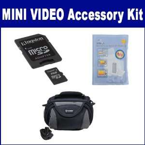  Kodak Mini Video Camera Camcorder Accessory Kit includes 