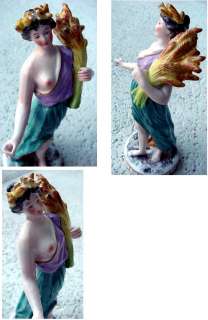 19th century Meissen style figurines of the seasons, made 