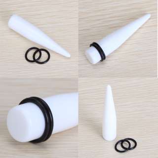 Punk Style Ear Expander Plug Taper Stretcher Stretching Piercing 