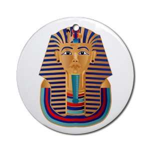    Ornament (Round) Egyptian Pharaoh King Tut: Everything Else