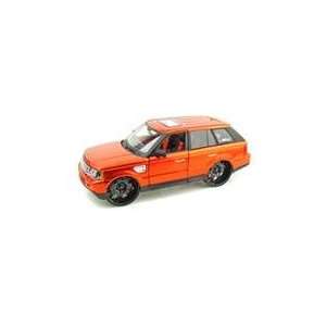  Landrover Range Rover Sport 1/18 Metallic Orange Toys 