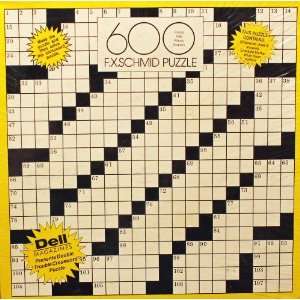   Puzzle   Double Trouble Crossword Puzzle   600 Piece Toys & Games