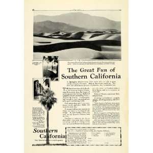  1925 Ad Southern California Club Los Angeles Sahara 