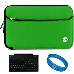  Green Neoprene Sleeve Carrying Case Cover for Archos 101 G9 Turbo 