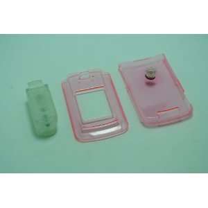  Hard Crystal Case for Motorola V9  Pink 