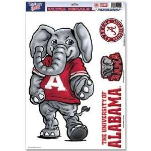   Crimson Tide Decal Sheet Car Window Stickers Cling: Sports & Outdoors